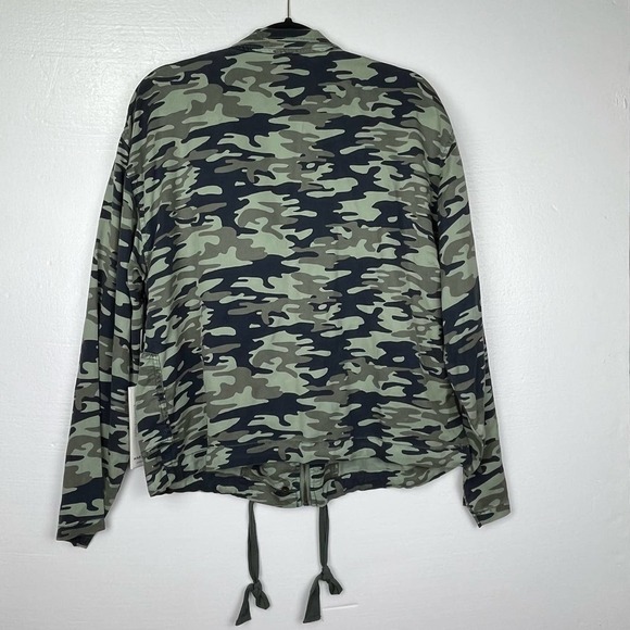 Anthropologie Marrakech Green Camo Jacket Size Large NWT - Picture 3 of 12